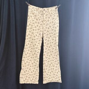 Anniewear Cream Floral Denim